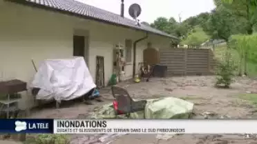 Inondation: Moudon à les pieds dans l'eau