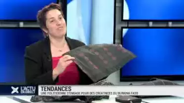 Une députée aide des créatrices au Burkina Faso
