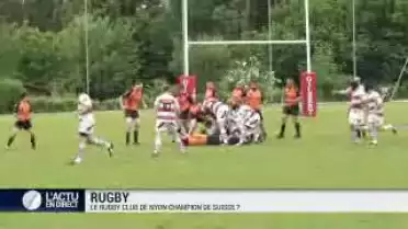 Nyon Rugby futur champion Suisse ?
