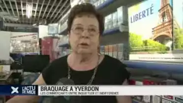Après le braquage, les commerçants d&#039;Yverdon vivent dans la peur