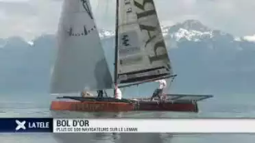 Bol d'Or: plus de 500 navigateurs sur le Léman