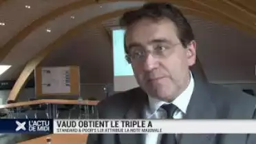 Le canton de Vaud obtient un triple A