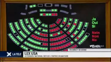 Lex USA: Le National refuse l&#039;entrée en matière