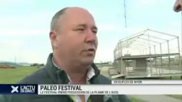 Le Paléo s&#039;installe sur la plaine de l&#039;Asse