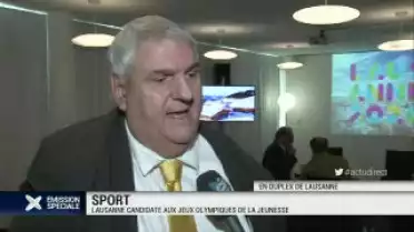 Conférence de presse, candidature Olympique