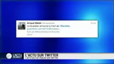 Twitter: Mandela meurt et ressuscite