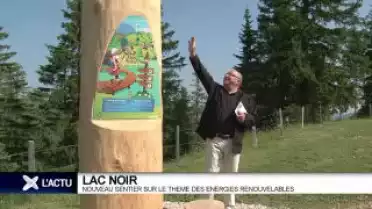 Nouveau sentier thématique au lac Noir