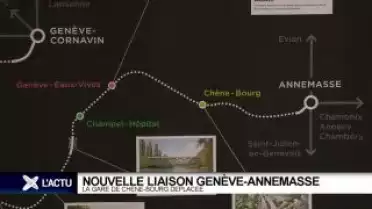 Nouvelle Liaison CEVA, une gare déplacée