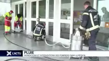 Inondations en Suisse romande