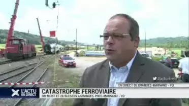 Accident de train: le syndic de Valbroye témoigne