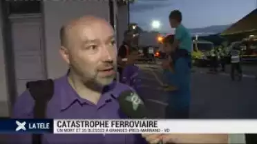 Collision ferroviaire: le témoignage d&#039;un passager