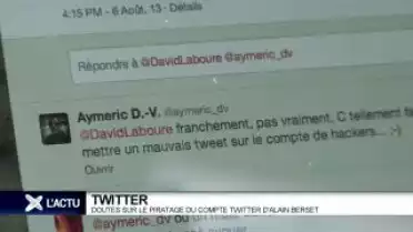 Alain Berset piraté sur Twitter, ou pas...