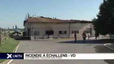 L'incendie d'Echallens a ravagé une écurie
