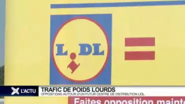 Les camions de livraison de Lidl inquiètent les riverains