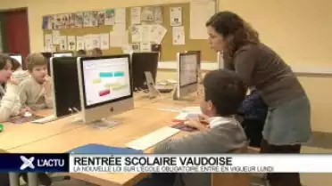 Rentrée scolaire vaudoise: les enjeux de la nouvelle loi
