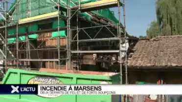 Marsens: un incendie qui soulève des questions