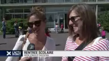 C&#039;est la rentrée pour les écoliers vaudois et genevois