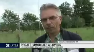 Projet immobilier à Lovens: une pétition pour s&#039;y opposer