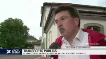 Transports publics: 300 millions pour les lignes régionales