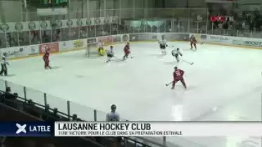 1ère victoire pour le Lausanne Hockey Club
