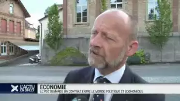 le PDC demande un contrat entre politique et économie