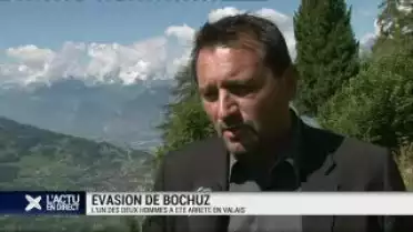 L&#039;évadé de Bochuz a été arrêté en Valais