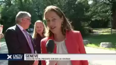 Ségolène Royal explique sa vision du courage