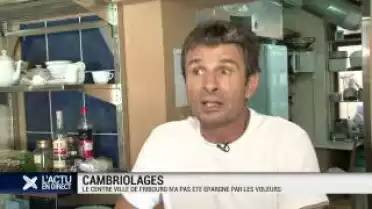 Une série de cambriolages a eu lieu au centre de Fribourg