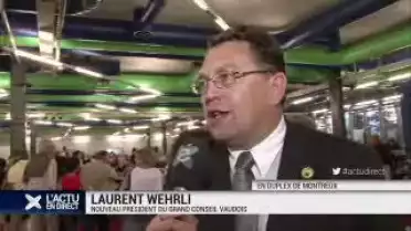 Montreux fête Laurent Wehrli, président du Grand Conseil VD