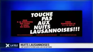 Nuits lausannoises: une manifestation aura lieu en octobre