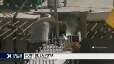 Pont de la Poya: les riverains attendent la fin des travaux