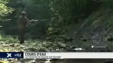 Cours d&#039;eau: les pêcheurs en veulent aux paysans.