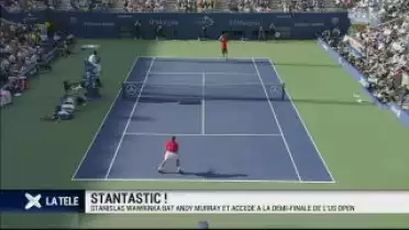 Exploit de Stanislas Wawrinka à l&#039;US Open