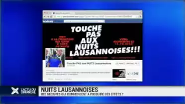 Nuits lausannoises: des mesures qui font effet ?