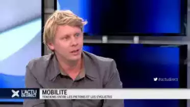 Tensions entre les vélos et les piétons