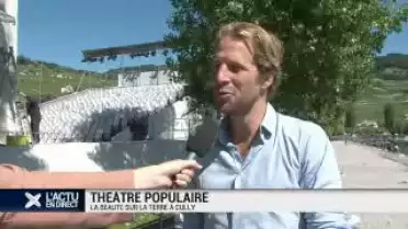Cully acceuille un spectacle en plein air