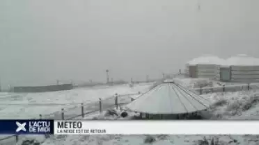 La neige est de retour!