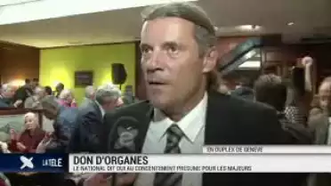 Don d'organes: le National dit oui