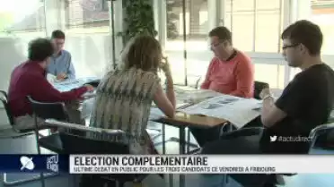 Élection complémentaire: ultime débat en public