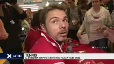 Tennis: la Stanmania s&#039;empare de Neuchâtel
