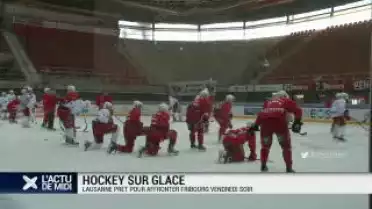 Le Lausanne hockey club retrouve la LNA ce soir