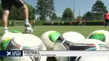 Football: Lausanne affronte Sion ce soir