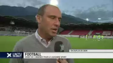 Derby de l&#039;urgence pour le LS qui affronte Sion ce mercredi