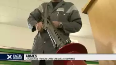 Fribourg lance une collecte d'armes