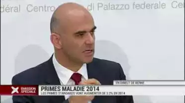 Augmentation des primes maladie de 2,2% pour 2014