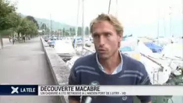Il découvre un corps dans le port de Lutry