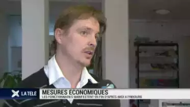 Nouvelle manifestation pour les fonctionnaires fribourgeois