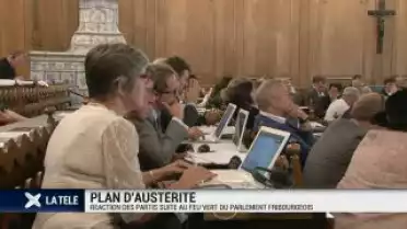 Le feu vert du Parlement fribourgeois aux mesures d&#039;économie