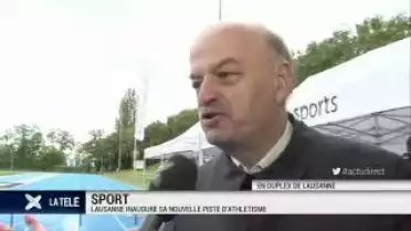 Lausanne inaugure sa nouvelle piste d&#039;athlétisme