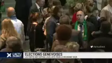 Conseil d'Etat genevois: les candidat au 2ème tour dévoilés